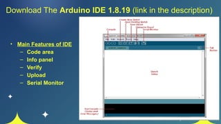 Introduction to IoT with library installation arduino | PPTX
