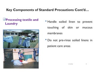 Linen Rinse Method Infection Control Introduction to IPC.ppt infection preve | PPT
