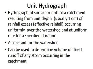 Introduction to irrigation and hydrology