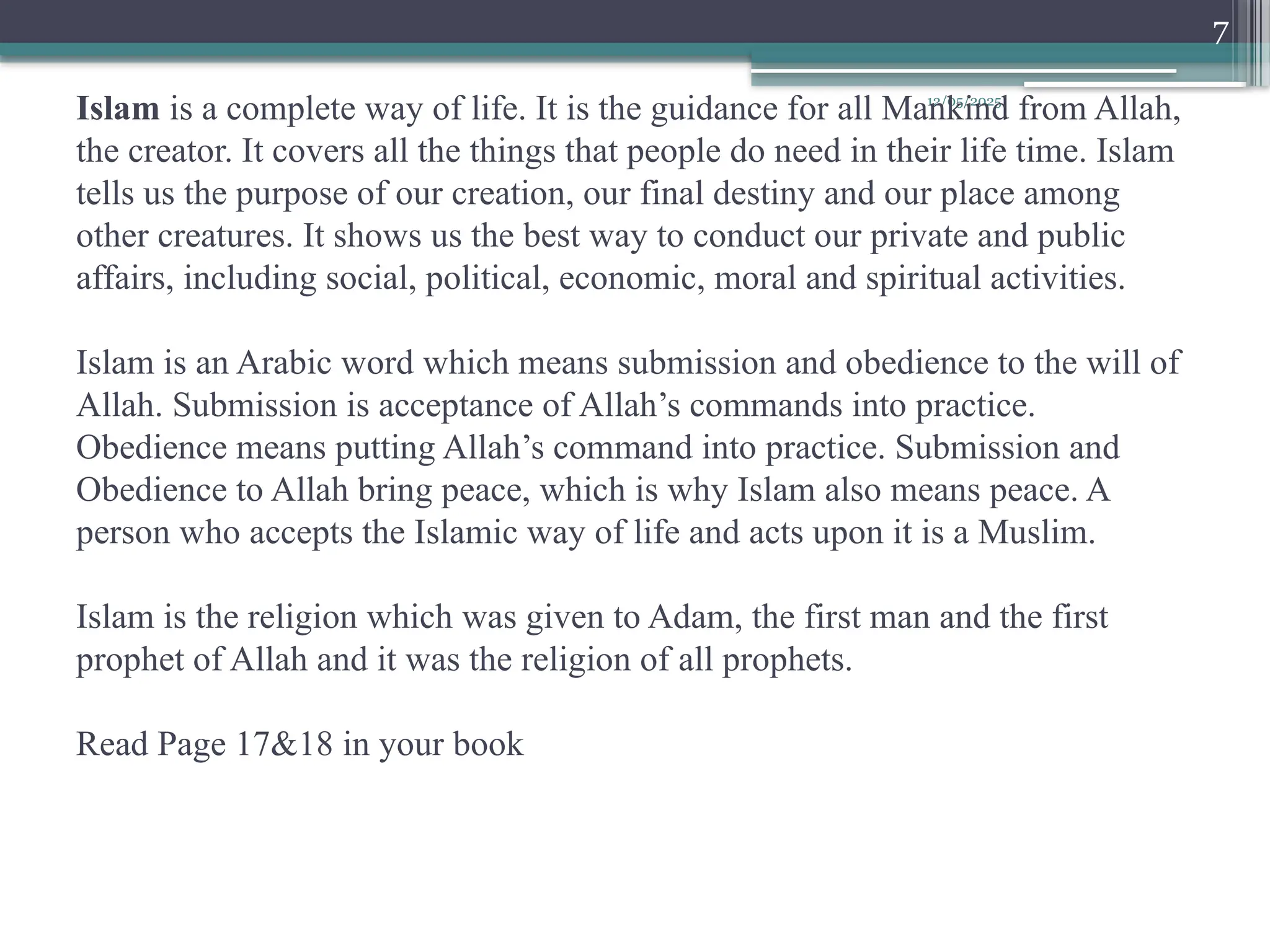Introduction Into Islam Introduction to Islam and Pillars of Iman.pptx