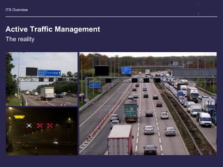 ITS Overview
Active Traffic Management
The reality
ATM Picture
 
