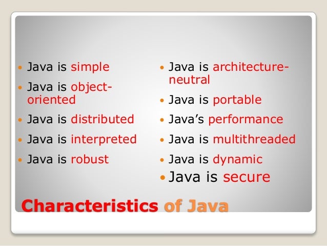 Introduction to java