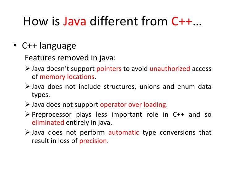 Introduction to java