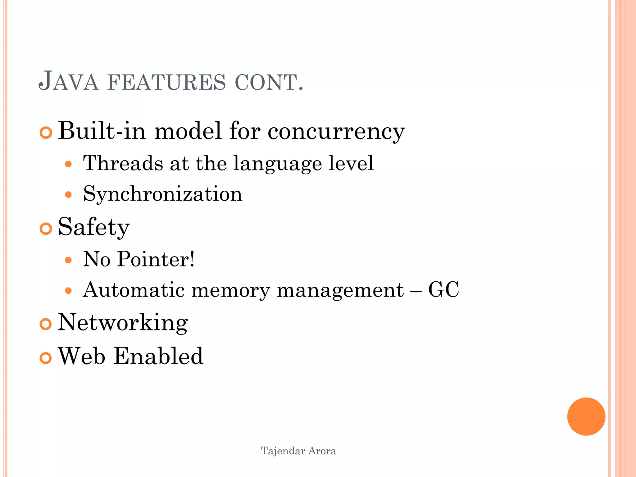 Introduction to java | PPT