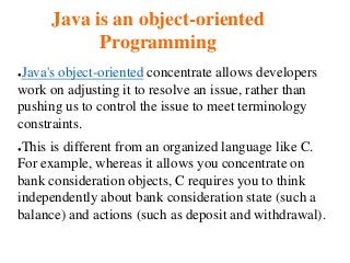 Introduction to java