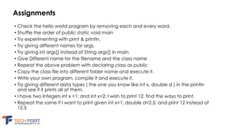 Introduction to java (revised) | PDF