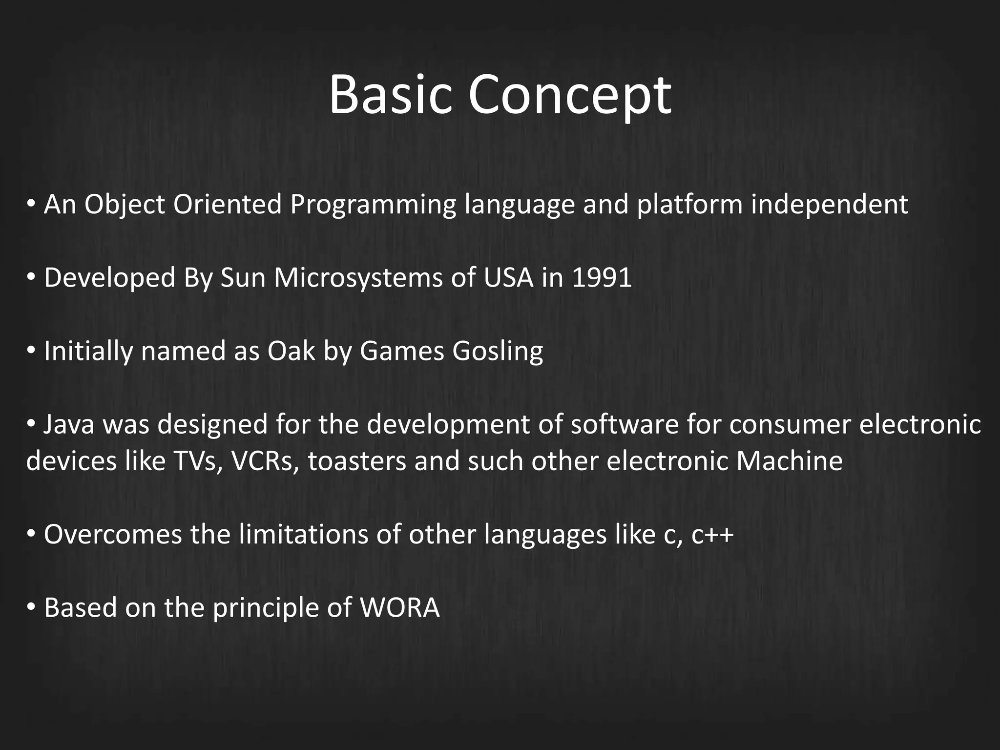 Introduction to java | PPT
