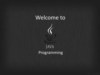 Introduction to java | PPTX