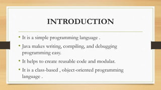 INTRODUCTION TO JAVA.pptx