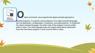 JAVA was developed by Sun Microsystems in 1991 | PPTX