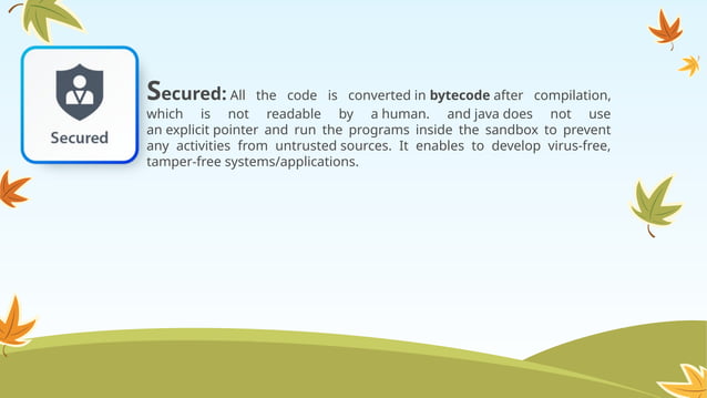JAVA was developed by Sun Microsystems in 1991 | PPT