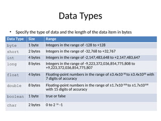 Integer Bytes Introduction to JcjfjfjfkuutyuyrsdterdfbvAVA.pptx