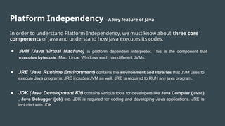 Introduction to basic Programming with Java | PPTX