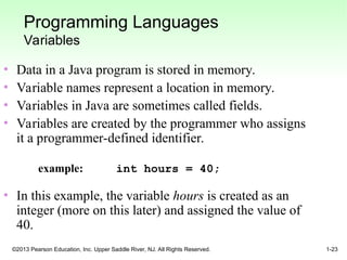 Introduction to JAVA programming and its basics | PPT