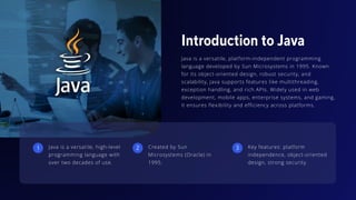 Introduction to Java Development course .pdf