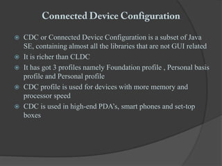 Introduction To J2ME(FT - Prasanjit Dey) | PPT