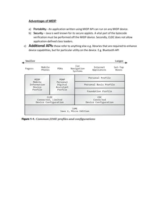 Introduction to java micro edition | PDF