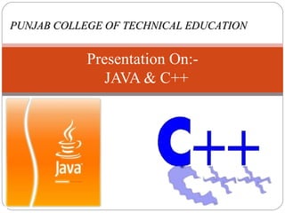 Introduction to java new | PPT