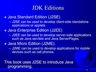 Introduction to java programming | PPT