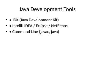 Introduction_to_Java_Programming for beginners. | PPT