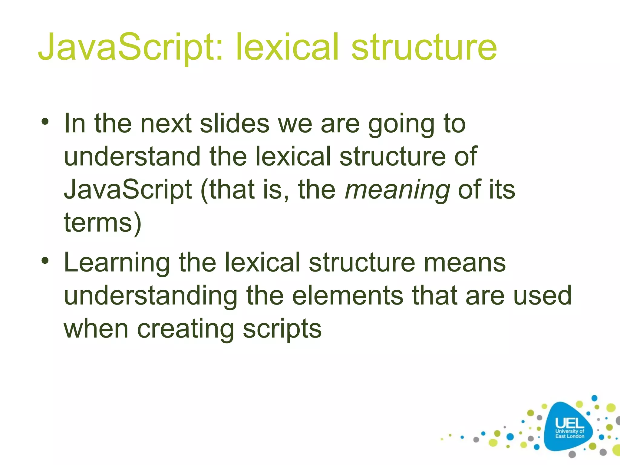 Introduction to JavaScript | PPT