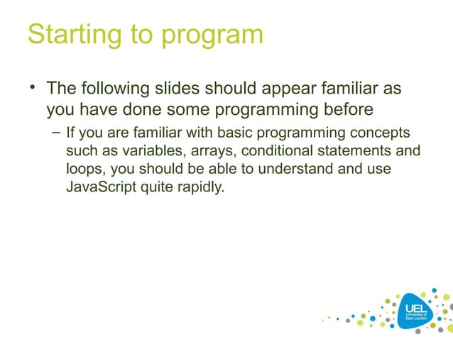Introduction to JavaScript | PPT