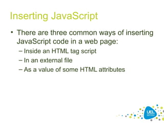 Introduction to JavaScript | PPT