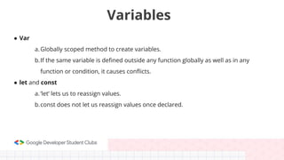 Introduction to JavaScript | PPTX | Web Development | Internet