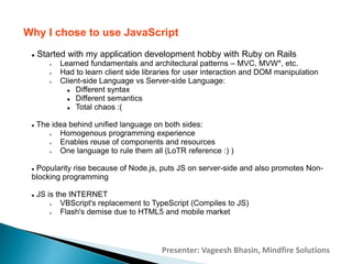 Introduction to JavaScript Full Stack | PPT
