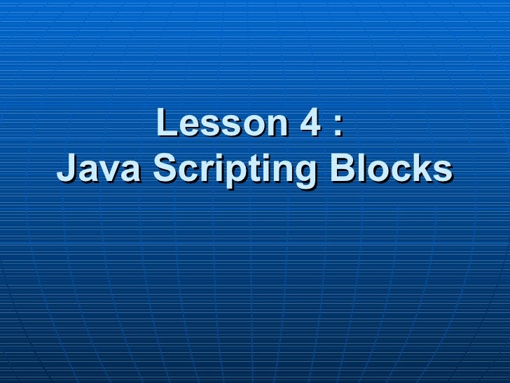 java scripting course java scripting course