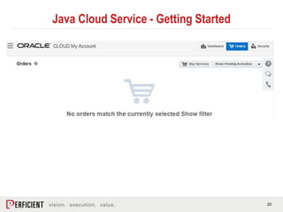 Introduction to Java Cloud Service | PPTX