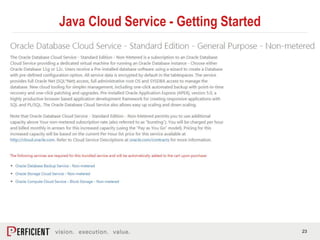 Introduction to Java Cloud Service | PPTX
