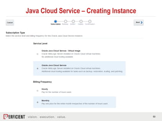 Introduction to Java Cloud Service | PPTX