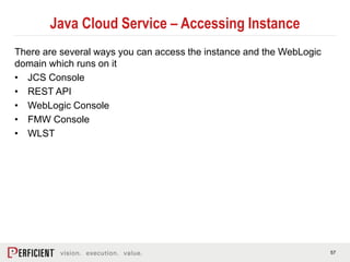 Introduction to Java Cloud Service | PPTX