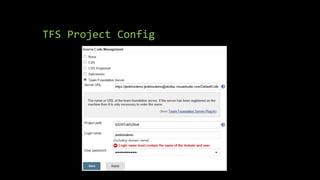 TFS Project Config
 