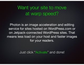Introduction to Jetpack- WordCamp Chicago 2014