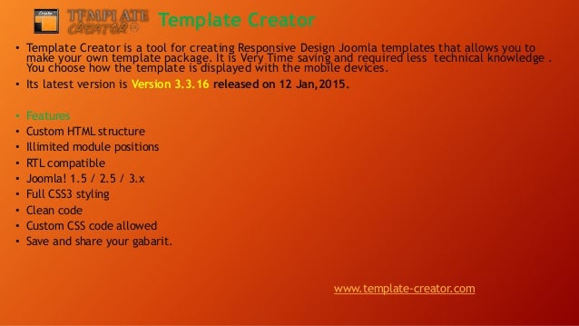 introduction to joomla top 5 joomla template generator