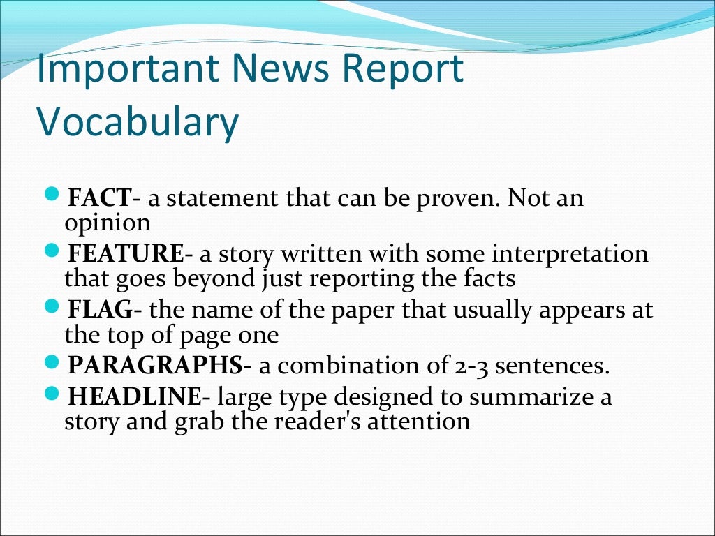 Introduction to Journalism