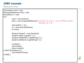 Introduction to JPA and Hibernate including examples | PDF