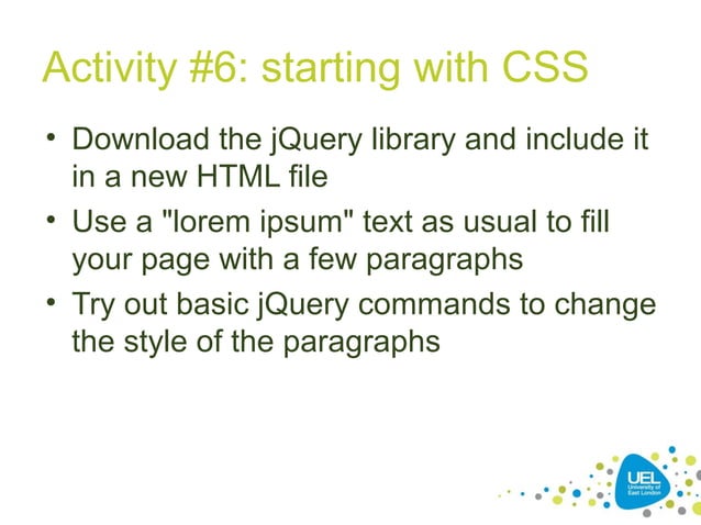 Introduction to jQuery | PPT