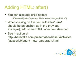 Introduction to jQuery | PPT