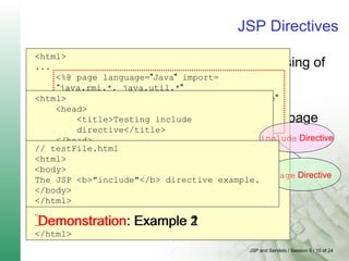 Introduction to jsp | PPT