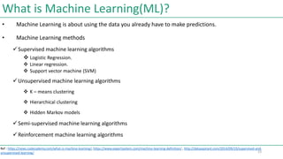 Introduction to Jupyter notebook and MS Azure Machine Learning Studio Slide 23