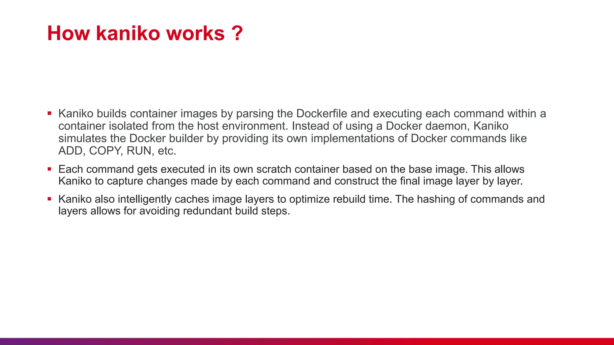 Introduction To Kaniko (DevOps) Presentation | PPTX