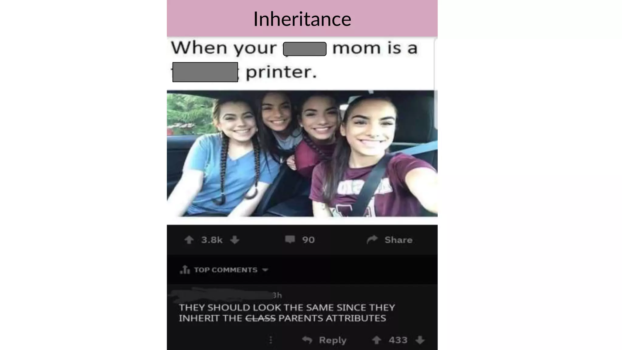 Inheritance
 