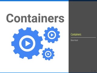 13 / 40
Containers
Base Asset
 