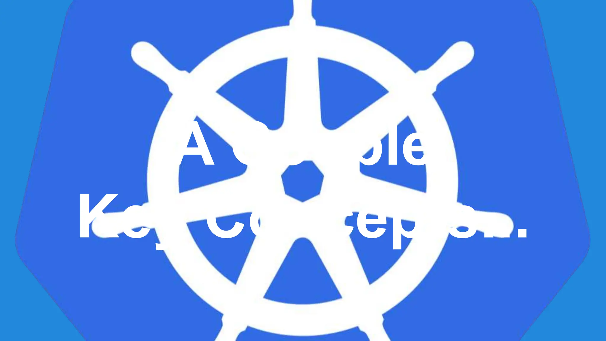 A Couple
Key Concepts...
 