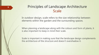 Scale Unit Landscape Introduction to la unit 1 | PPTX