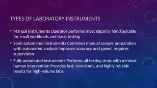 Comprehensive Overview of Laboratory Instrumentation Types and ...