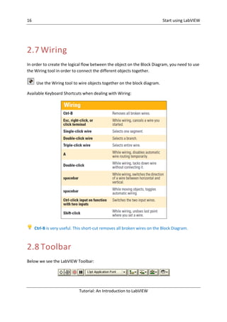 Introduction to lab view | PDF
